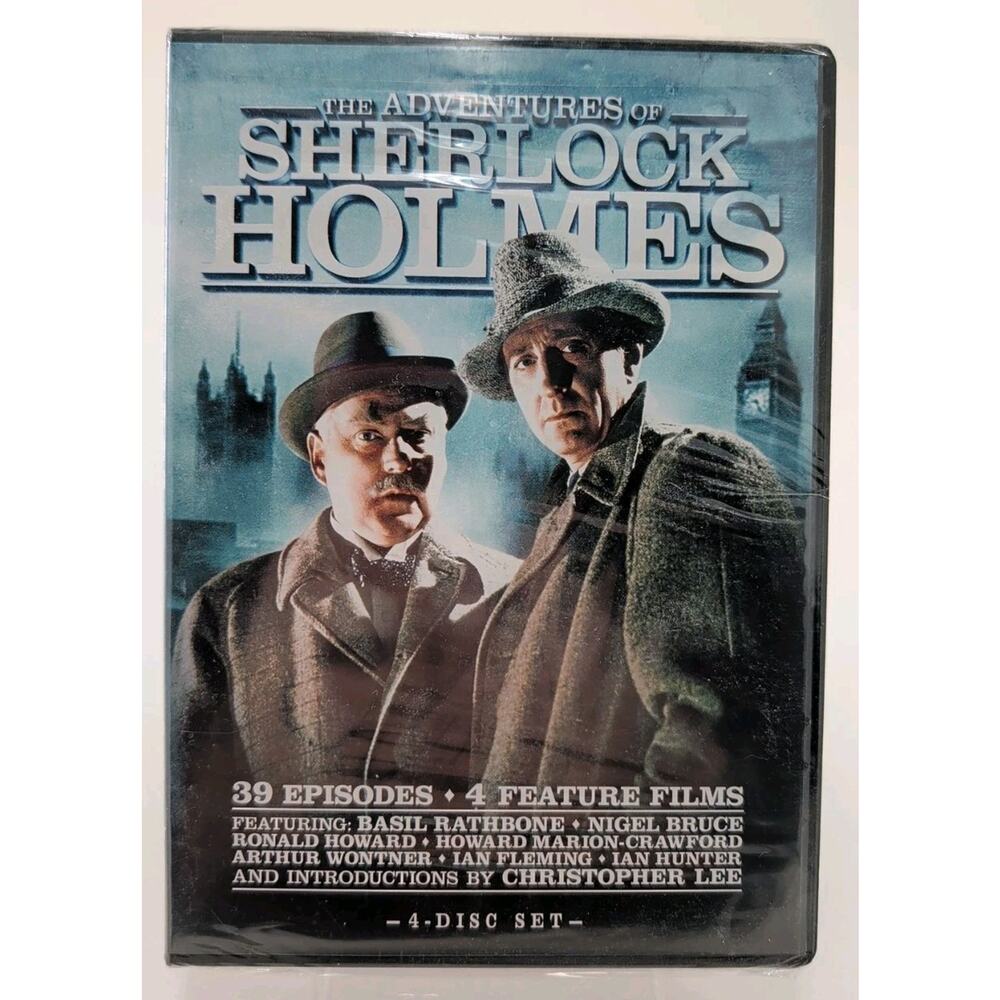 The Adventures of Sherlock Holmes: Complete Series (4 DVD Set) - Basil Rathb...